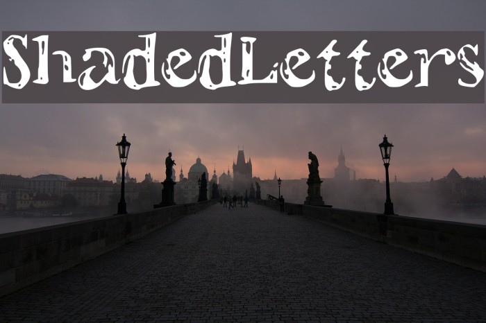 ShadedLetters Example 3