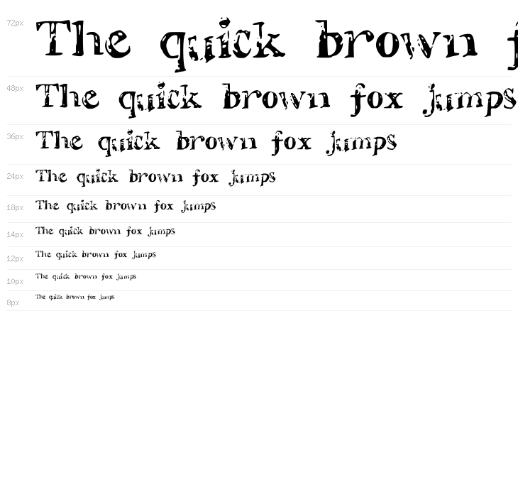 ShadedLetters Waterfall