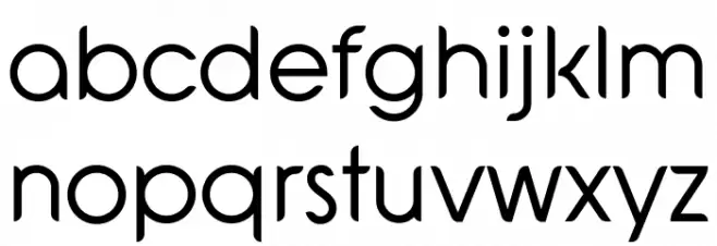 Shadeerah Demo Caratteri MINUSCOLO