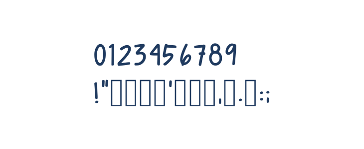 Shadeogrey Regular Other Characters