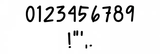 Shadeogrey Regular Font OTHER CHARS