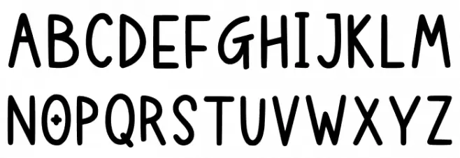 Shadeogrey Regular Font UPPERCASE
