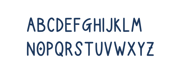 Shadeogrey Regular Lowercase