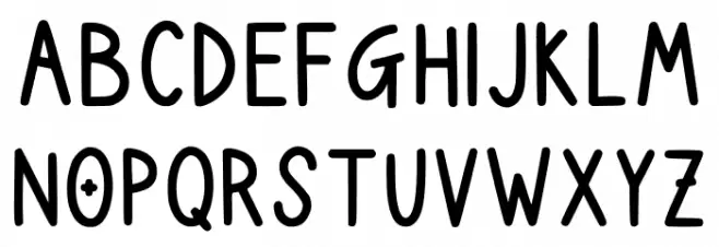 Shadeogrey Regular Font LOWERCASE
