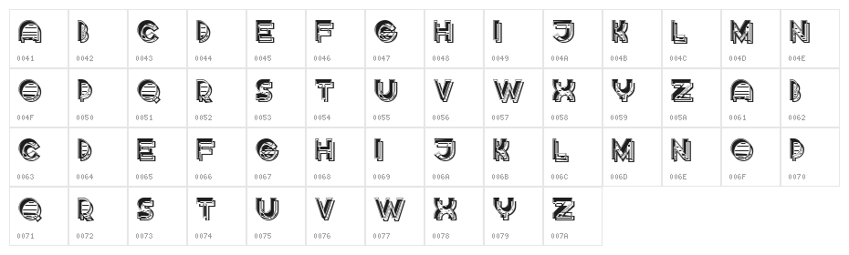 Shader Regular Character Map