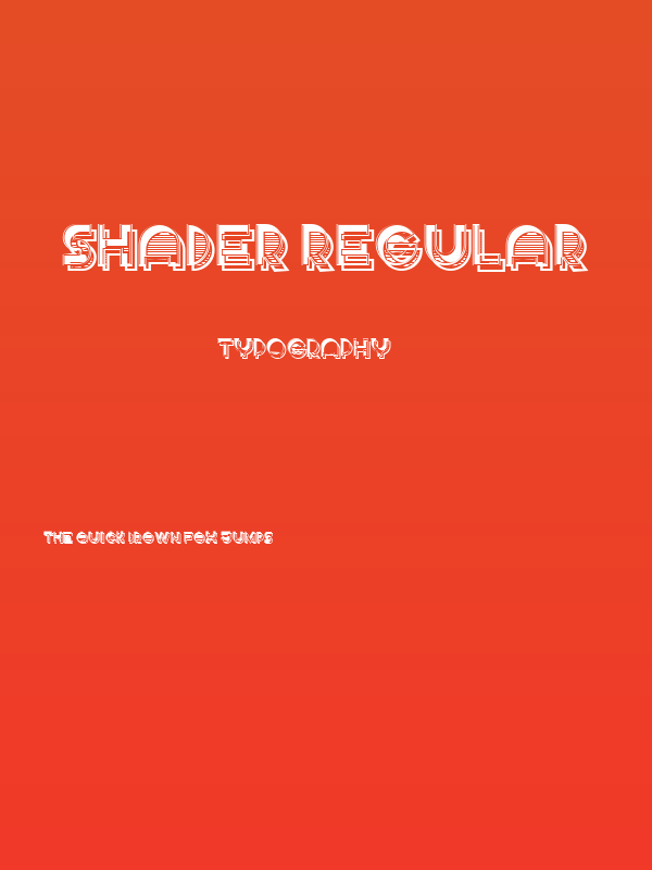 Shader Regular Poster