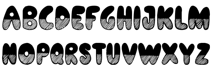 Shades of Black Font LOWERCASE