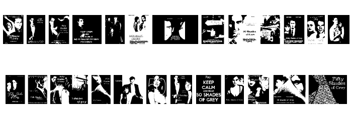 Shades of Grey Font LOWERCASE