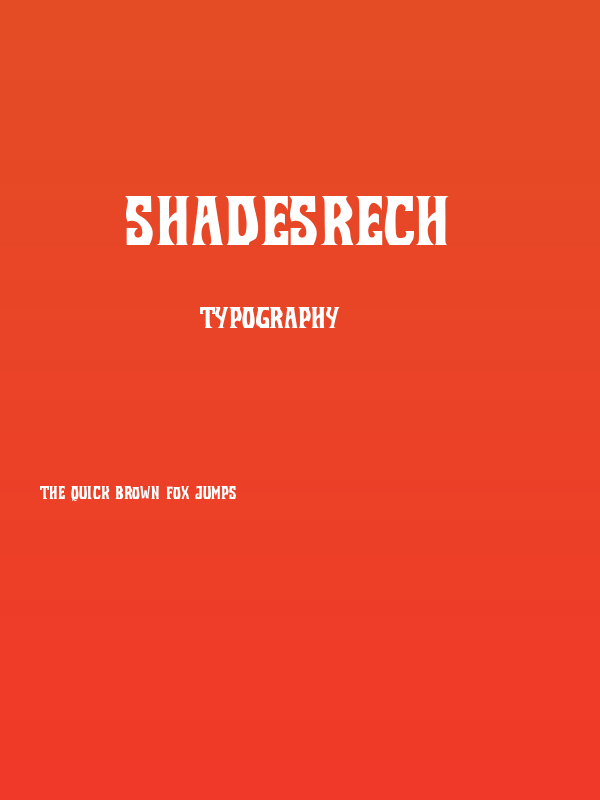 ShadesRech0 Poster