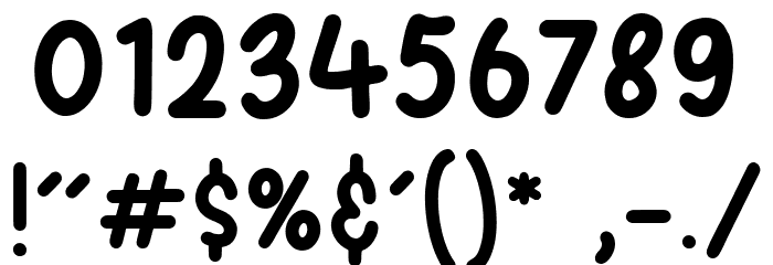 Shadow Beamer Font OTHER CHARS