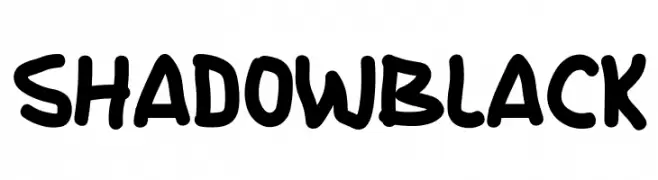 Shadow Black Free Fonts Download