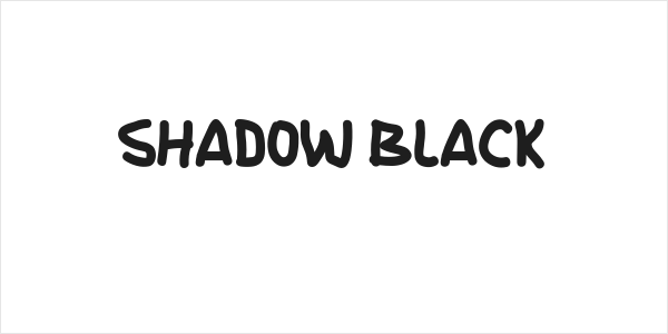Shadow Black Logo
