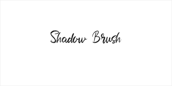 Shadow Brush Logo
