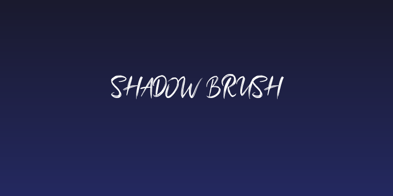 Shadow Brush Social Header