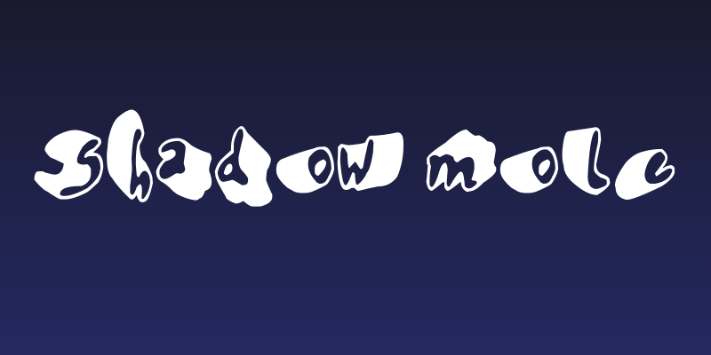 Shadow Mole Social Header