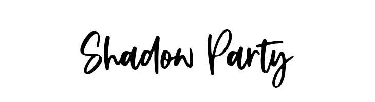 Shadow Party  नि: शुल्क फ़ॉन्ट्स डाउनलोड