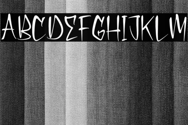 Shadow Pumpkin フォント examples