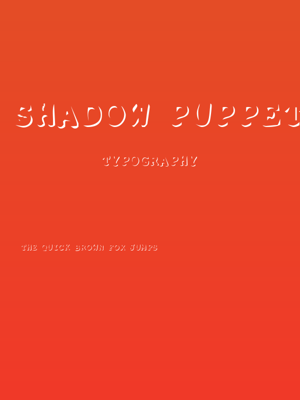 Shadow Puppets Poster