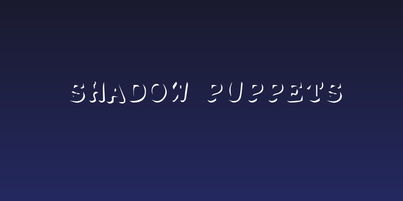 Shadow Puppets Social Header