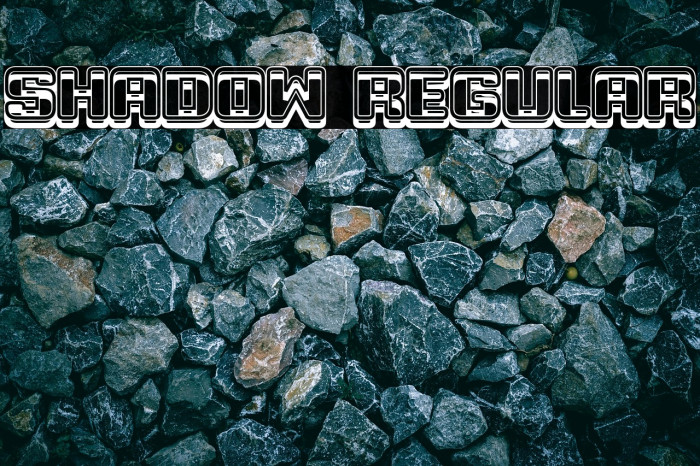 Shadow Regular Example 1