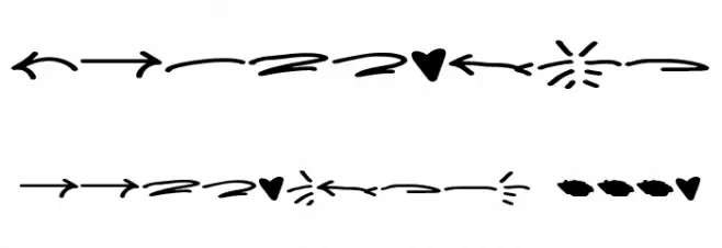 Shadow Sprayz Swash Font OTHER CHARS