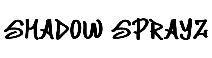 Shadow Sprayz  免费字体下载