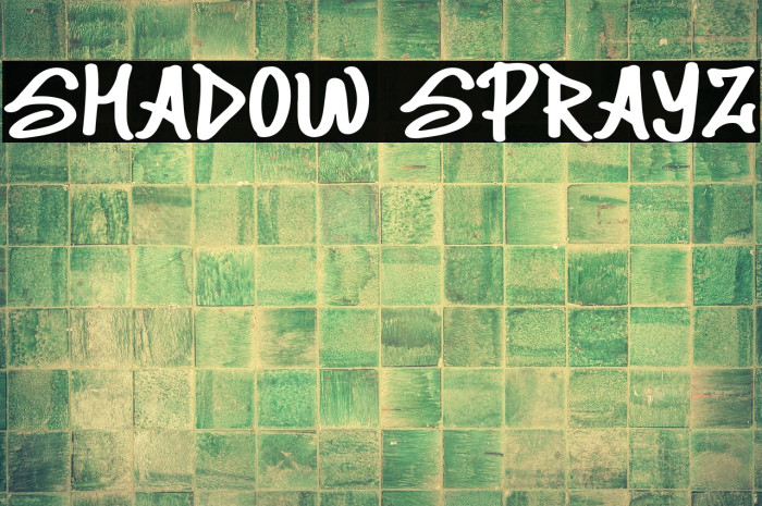 Shadow Sprayz Example 2