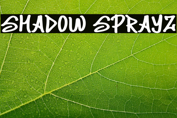 Shadow Sprayz Example 3