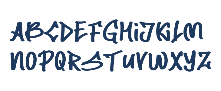 Shadow Sprayz Lowercase