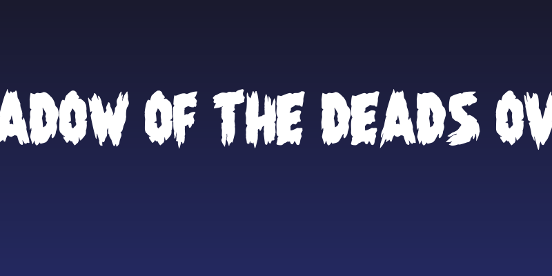 Shadow of the deads Over Social Header