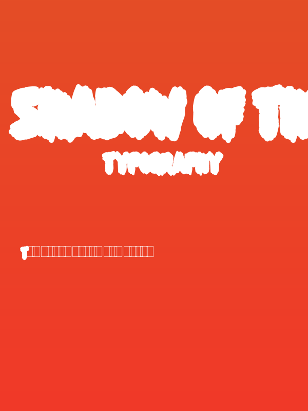 Shadow of the deads Under Poster