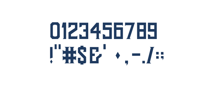 ShadowHill-Regular Other Characters