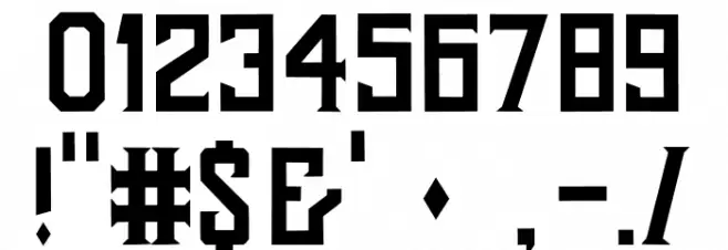 ShadowHill-Regular Font OTHER CHARS