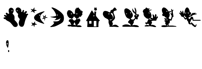 ShadowPlaying Font OTHER CHARS