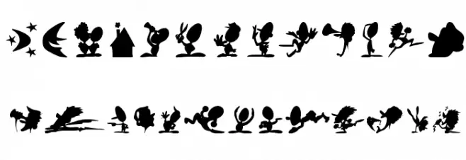 ShadowPlaying Schriftart Groß