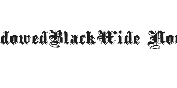 ShadowedBlackWide Normal Logo