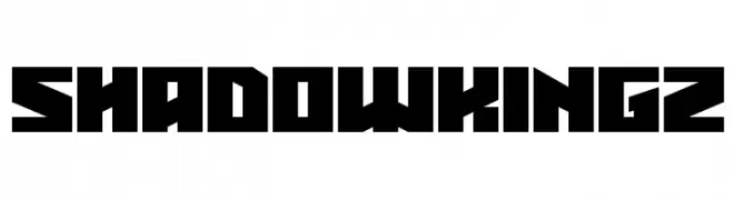 Shadowkingz  baixar fontes gratis