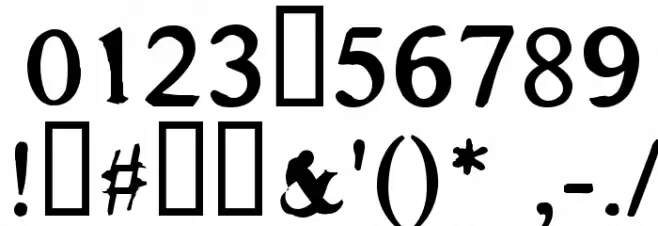 Shadows Around Us Schriftart Anderer Schreiben