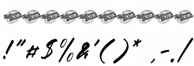 Shadows Highstter DEMO VERSION Italic Font OTHER CHARS