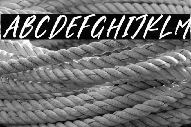 Shadows Highstter DEMO VERSION Italic Font examples