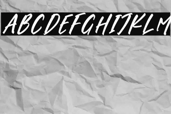 Shadows Highstter DEMO VERSION Italic Font examples