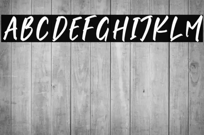 Shadows Highstter DEMO VERSION Caratteri examples