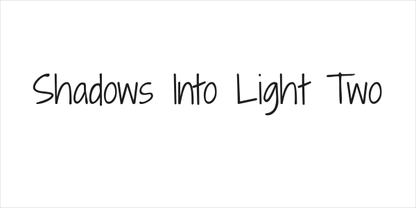 Shadows Into Light Two Logo