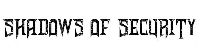 Shadows of Security  Frei Schriftart Herunterladen