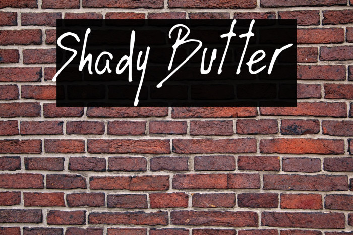 Shady Butter Example 2