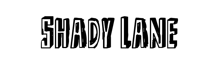 Shady Lane Font