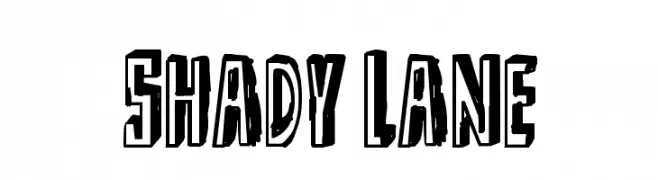 Shady Lane  baixar fontes gratis