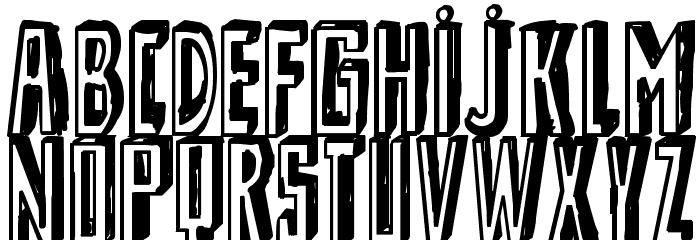 Shady Lane Font LOWERCASE