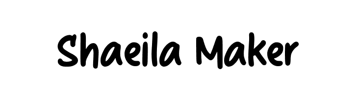 Shaeila Maker  Descarca Fonturi Gratis
