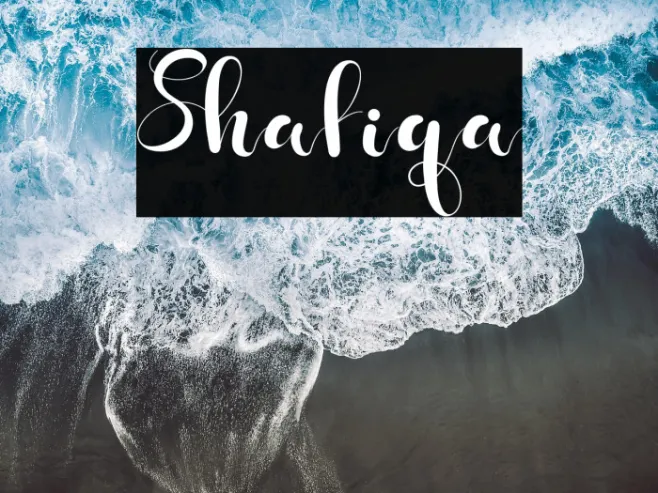 Shafiqa Example 2